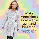 Make Annelaine's Coat with a Quilt and Bias Tape