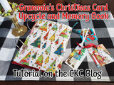 Grammie's Christmas Card Upcycle and Memory Book