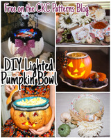 CKC's Spooky Side:  Light Up Pumpkin Treat Bowl