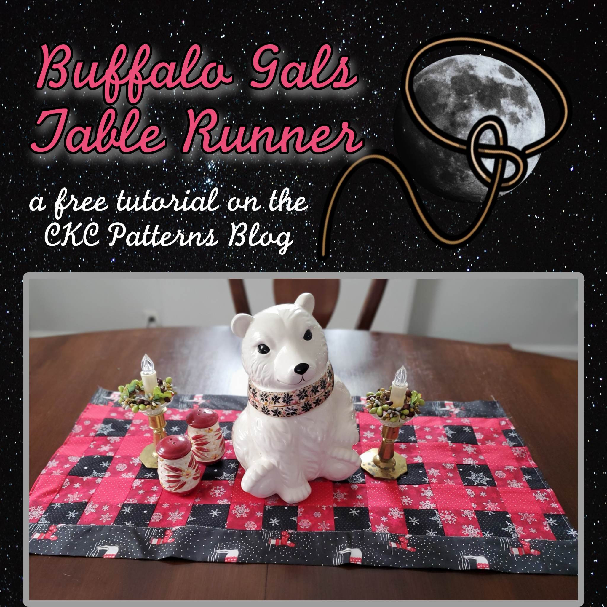 12 Days of Christmas 2022:  Buffalo Gals Table Runner