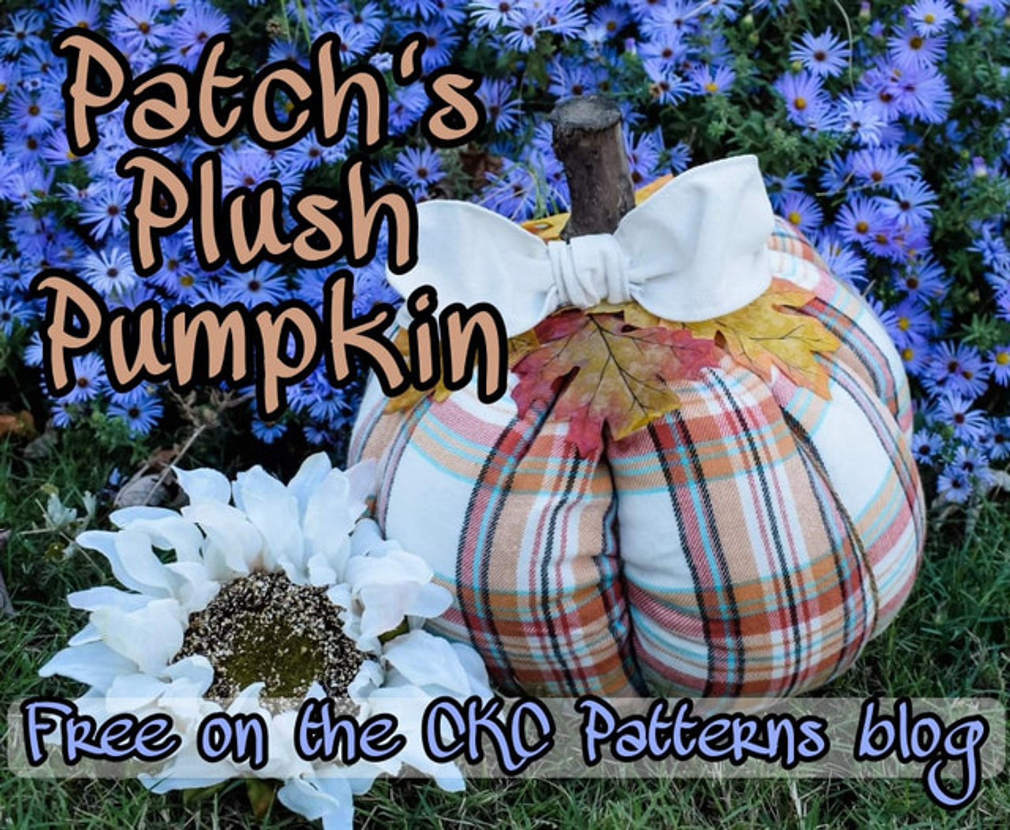 CKC's Spooky Side:  Patch's Plush Pumpkin