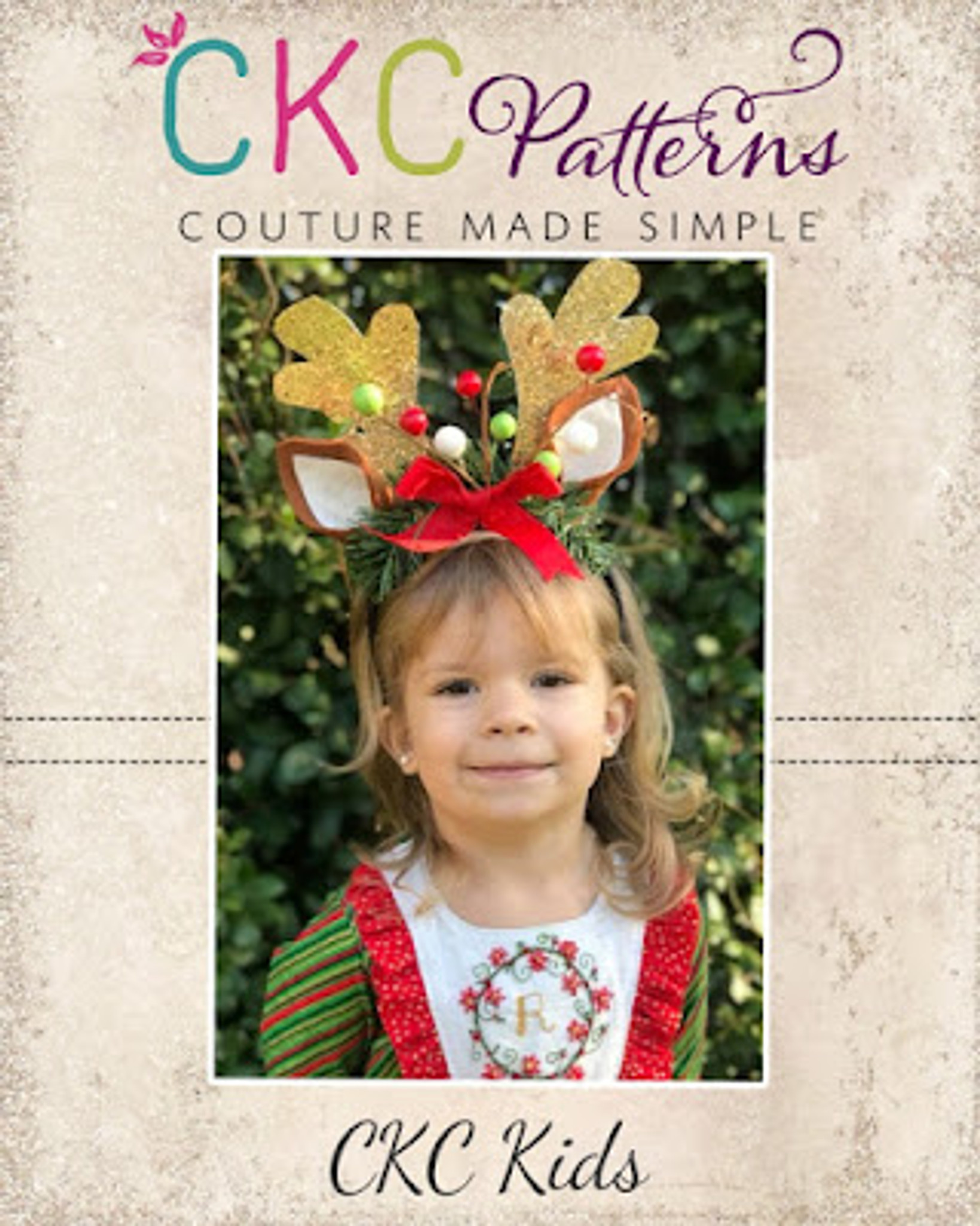 Countdown to the 12 Days of Christmas: Rudolph's Reindeer Headband
