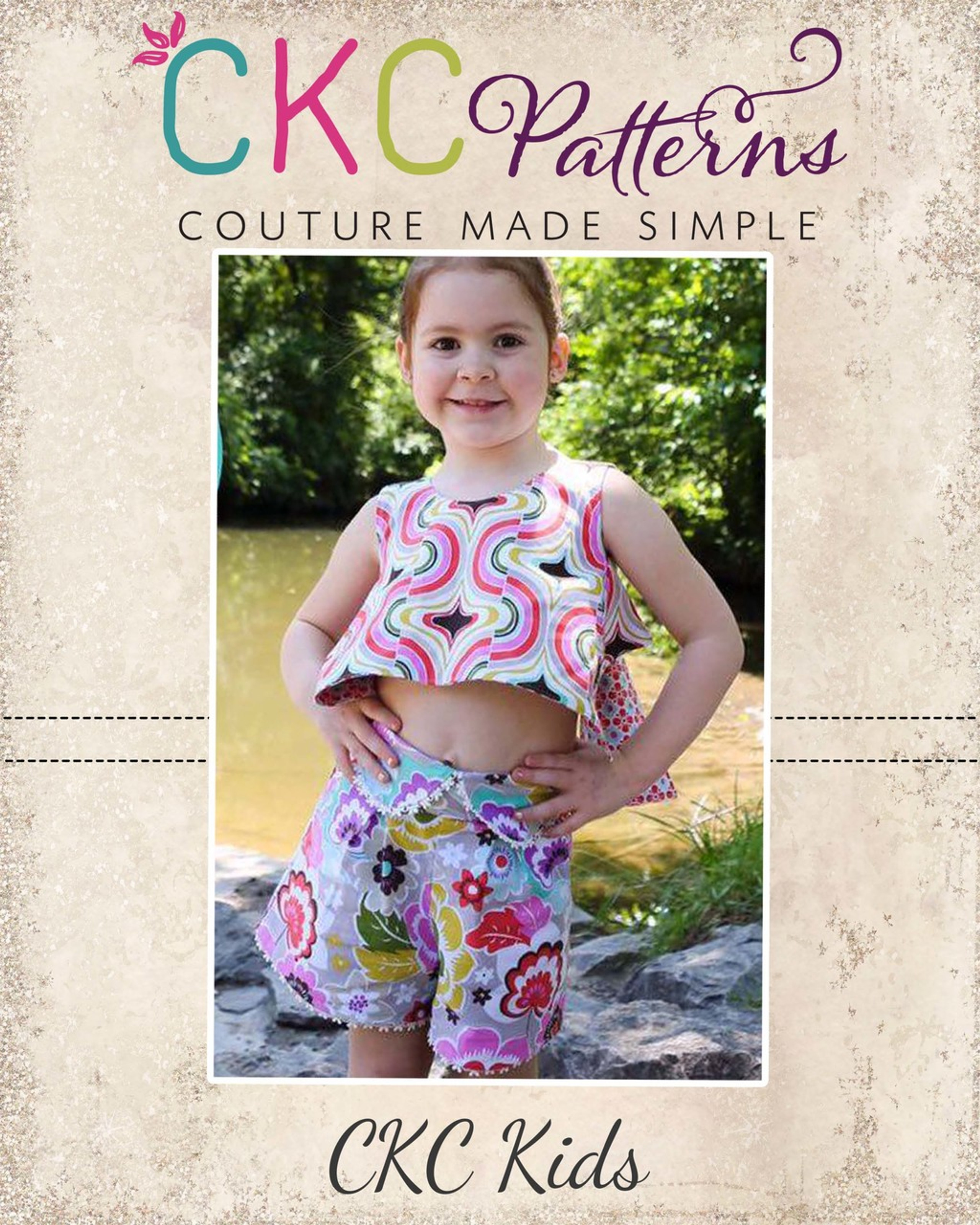 Norleen's Neatly Pleated Shorts Sizes 2T to 14 Kids PDF Pattern