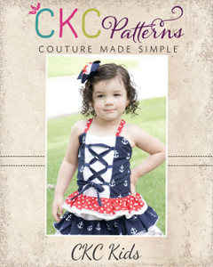 Charlotte's Corset Top Sizes 6/12m to 8 Kids and Dolls PDF Pattern Charlotte's Corset Top Sizes 6/12m to 8 Kids and Dolls PDF Pattern