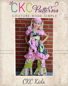 Cienna's Stripwork Ruffle Pants and Capris PDF Sizes NB to Size 8 Kids Pattern Cienna's Stripwork Ruffle Pants and Capris PDF Sizes NB to Size 8 Kids Pattern