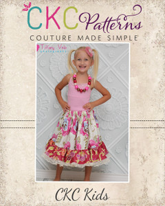 Harmony's Twirly Lace Skirt Sizes 6/12m to 15/16 Kids PDF Pattern