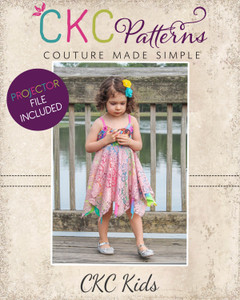 Harlyn's Knit Star Dress Sizes 2T to 14 Kids PDF Pattern Harlyn's Knit Star Dress Sizes 2T to 14 Kids PDF Pattern