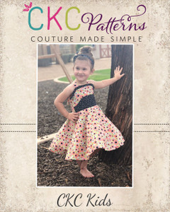 Lennon's Colorblock Dress Sizes 2T to 14 Kids PDF Pattern Lennon's Colorblock Dress Sizes 2T to 14 Kids PDF Pattern