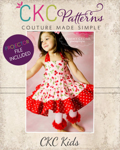 Lola's Tiered Twirly Dress Sizes NB to 14 Kids PDF Pattern Lola's Tiered Twirly Dress Sizes NB to 14 Kids PDF Pattern