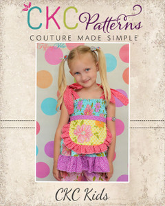 Magnolia's Top and Apron Set size 6/12m to 8 Kids and Dolls PDF Pattern Magnolia's Top and Apron Set size 6/12m to 8 Kids and Dolls PDF Pattern