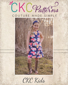 Martha's Tie-Shoulder Top and Dress Sizes NB to 14 Kids and Dolls PDF Pattern Martha's Tie-Shoulder Top and Dress Sizes NB to 14 Kids and Dolls PDF Pattern