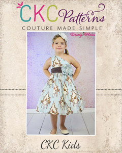 Paris' Party Dress Sizes NB to 15/16 Kids and Dolls PDF Pattern Paris' Party Dress Sizes NB to 15/16 Kids and Dolls PDF Pattern