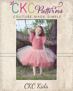 Coral's Fluffy Princess Dress Sizes 2T to 14 Kids PDF Pattern Coral's Fluffy Princess Dress Sizes 2T to 14 Kids PDF Pattern