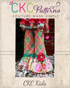 Rihanna's Flower Pants and Capris Size 6/12m to 8 Kids PDF Pattern Rihanna's Flower Pants and Capris Size 6/12m to 8 Kids PDF Pattern