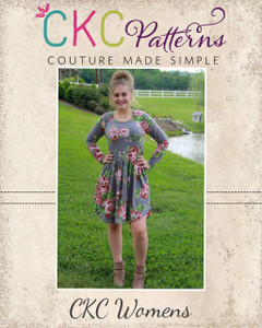 Deborah’s Classic Knit Top and Dress Sizes XXS to 3X Adults PDF Pattern Deborah’s Classic Knit Top and Dress Sizes XXS to 3X Adults PDF Pattern