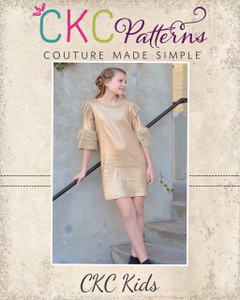 Nelda's Knit Dress and Top Sizes 2T to 14 Kids PDF Pattern Nelda's Knit Dress and Top Sizes 2T to 14 Kids PDF Pattern