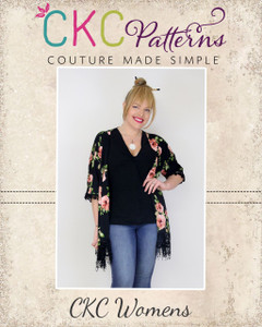 Kendra's Kimono Sizes XXS to 3X Adults PDF Pattern
