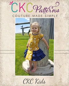 Suri's Sassy Dress Sizes 2T to 14 Kids PDF Pattern Suri's Sassy Dress Sizes 2T to 14 Kids PDF Pattern