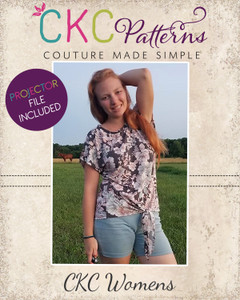 Kenna's Knotted Top Sizes XXS to 3X Adults PDF Pattern Kenna's Knotted Top Sizes XXS to 3X Adults PDF Pattern