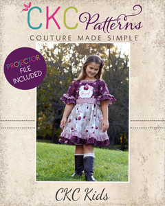 Evelyn's Dress Sizes 2T to 14 Kids PDF Pattern Evelyn's Dress Sizes 2T to 14 Kids PDF Pattern