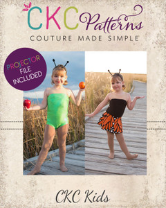 Monarch's Transition Dress Sizes 2T to 14 Kids PDF Pattern