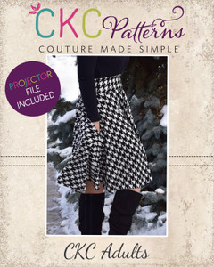 Duchess's Knit Circle Skirt Sizes XXS to 3X Adults PDF Pattern Duchess's Knit Circle Skirt Sizes XXS to 3X Adults PDF Pattern