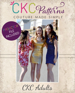 Skylan's Knit Fitted Scoop Neck & Back Crop Top, Top and Dress Sizes XXS to 3X Adults PDF Pattern Skylan's Knit Fitted Scoop Neck & Back Crop Top, Top and Dress Sizes XXS to 3X Adults PDF Pattern