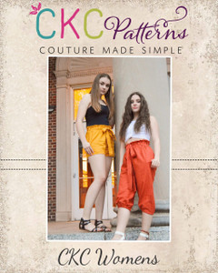 Century's High Waisted Elastic & Paperbag Pants, Capris, & Shorts Sizes XXS to 3X Adults PDF Pattern Century's High Waisted Elastic & Paperbag Pants, Capris, & Shorts Sizes XXS to 3X Adults PDF Pattern