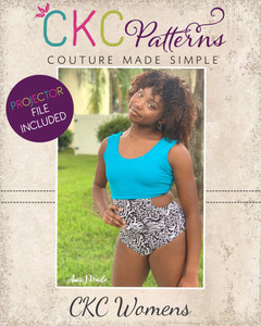 Kellyann's One-Piece Sizes XXS to XL Adults PDF Pattern