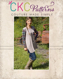 Reed's Relaxed Fit Crop, Tee, Tunic, & Dress Sizes XXS to 3X Adults PDF Pattern