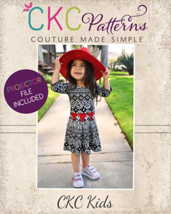Carousel's Dress Sizes NB to 14 Kids PDF Pattern Carousel's Dress Sizes NB to 14 Kids PDF Pattern