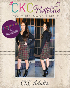 Panama's Suspender Dress Sizes XXS to 3X Adults PDF Pattern