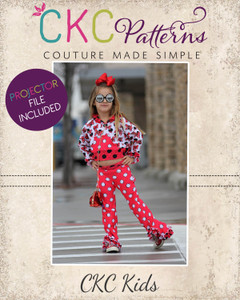 Aruba's Loungewear Set Size 2T to 14 Kids PDF Pattern Aruba's Loungewear Set Size 2T to 14 Kids PDF Pattern