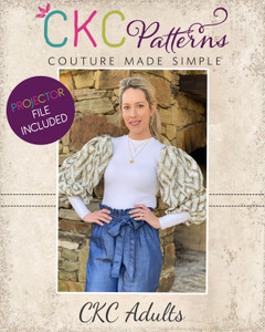Cuba's Statement Sleeve Bodysuit Sizes XXS to 3X Adults PDF Pattern Cuba's Statement Sleeve Bodysuit Sizes XXS to 3X Adults PDF Pattern