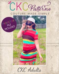 Romania's Ruched Top and Dress XXS to 3X Adults PDF Pattern Romania's Ruched Top and Dress XXS to 3X Adults PDF Pattern