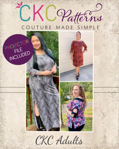 Dakar's Slit Top, Dress, and Maxi Sizes XXS to 3X Adults PDF Pattern Dakar's Slit Top, Dress, and Maxi Sizes XXS to 3X Adults PDF Pattern