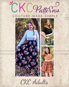 Kenlie's Elastic Waist Dress, Top, and Maxi Sizes XXS to 5X PDF Pattern Kenlie's Elastic Waist Dress, Top, and Maxi Sizes XXS to 5X PDF Pattern