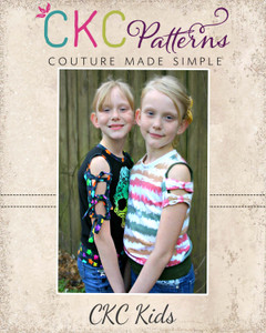 Brynn's Bow Sleeve Top, Dress, and Maxi Sizes 2T to 14 Kids PDF Pattern Brynn's Bow Sleeve Top, Dress, and Maxi Sizes 2T to 14 Kids PDF Pattern