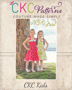 Betty's Fifties Dress Sizes NB to 15/16 Kids and Dolls PDF Pattern