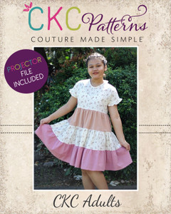 Eva's Tiered Dress Size XXS to 3X Adults PDF Pattern Eva's Tiered Dress Size XXS to 3X Adults PDF Pattern