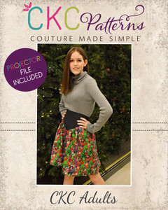 Yemen's Woven Yoke Skirt Sizes XXS to 3X Adults PDF Pattern Yemen's Woven Yoke Skirt Sizes XXS to 3X Adults PDF Pattern