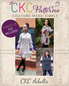 Rome's Ruffled Top, Tunic and Dress Sizes XXS to 3X Adults PDF Pattern Rome's Ruffled Top, Tunic and Dress Sizes XXS to 3X Adults PDF Pattern