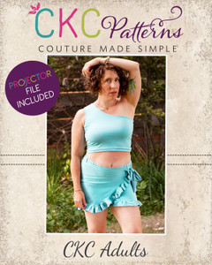 Wale's Wrap Skort Sizes XXS to 3X Adults PDF Pattern Wale's Wrap Skort Sizes XXS to 3X Adults PDF Pattern