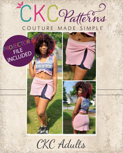 Jessany Bow Skirt Sizes XXS to 3X Adults PDF Pattern Jessany Bow Skirt Sizes XXS to 3X Adults PDF Pattern