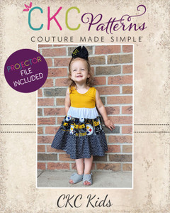 Tunisia’s Tiered Tunic and Dress Sizes 2T to 14 Kids PDF Pattern Tunisia’s Tiered Tunic and Dress Sizes 2T to 14 Kids PDF Pattern