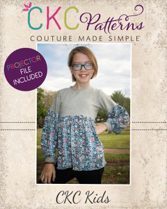 Constance’s Comfy Top Sizes 2T to 14 Kids PDF Pattern Constance’s Comfy Top Sizes 2T to 14 Kids PDF Pattern