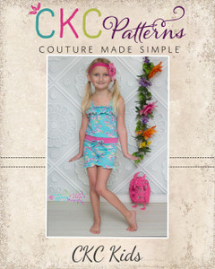 Rebecca's Knit Romper Sizes 6/12m to 8 Kids PDF Pattern Rebecca's Knit Romper Sizes 6/12m to 8 Kids PDF Pattern