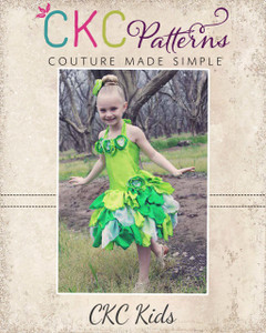 Pixie's Pointed Petal Dress Sizes 6/12m to 8 Kids PDF Pattern Pixie's Pointed Petal Dress Sizes 6/12m to 8 Kids PDF Pattern