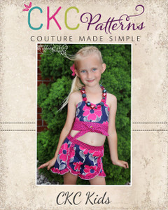 Kristine's Ruffled Shorts Sizes NB to 15/16 Kids and Dolls PDF Pattern Kristine's Ruffled Shorts Sizes NB to 15/16 Kids and Dolls PDF Pattern