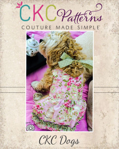 Anna's Sweetheart Halter Dress for Small and large Breed Dogs PDF Pattern